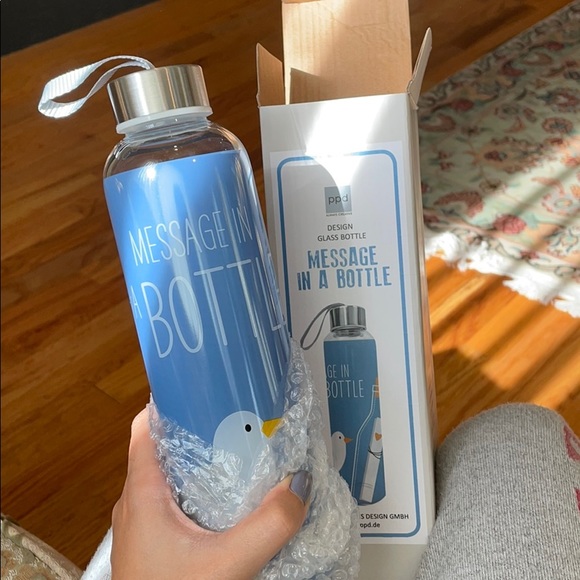 Glass Message In A Bottle - Picture 1 of 3